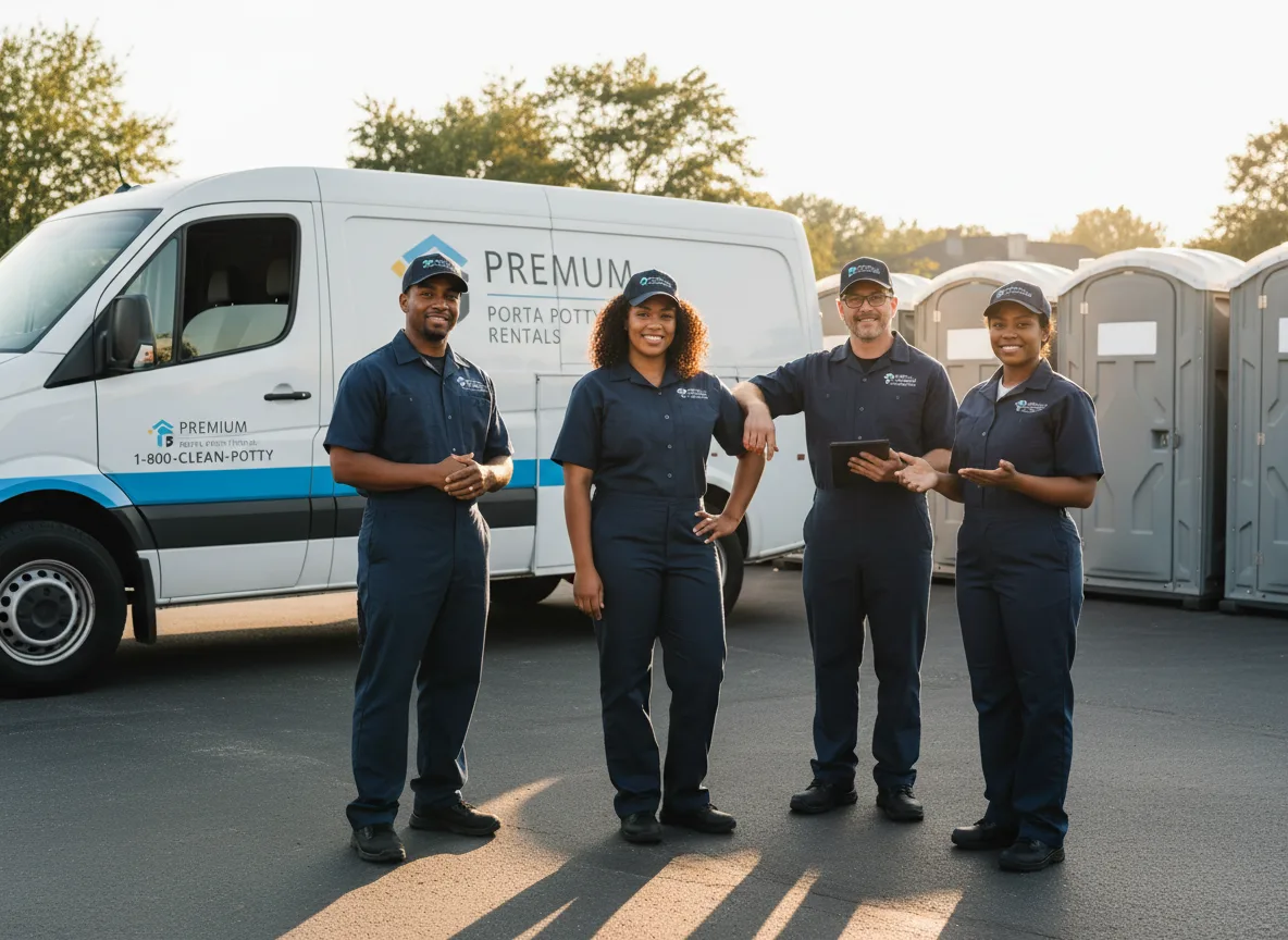 VIP Portable Toilets company in Luana, IA